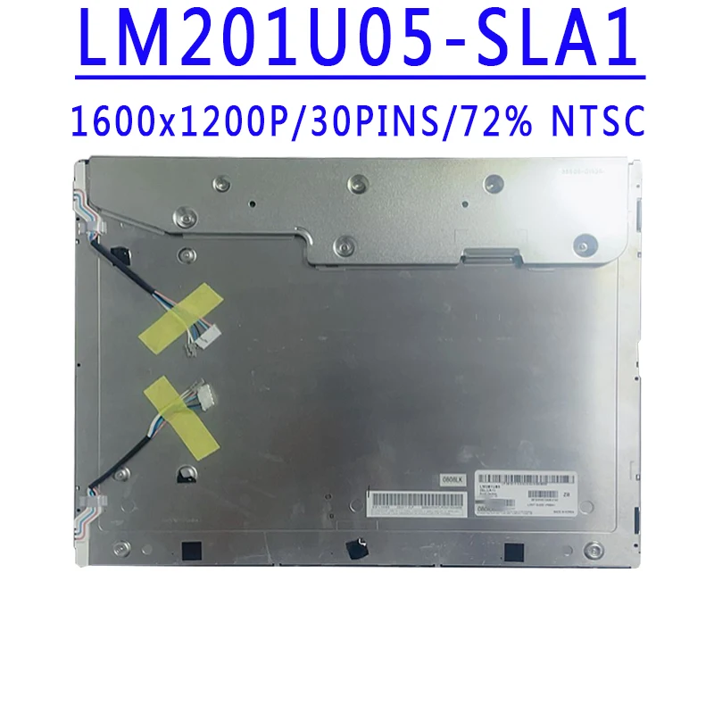 LM201U05-SLA1 LM201U05 SLA1 20,1 дюйма 1600x1200IPS 30PIN LVDS 72% NTSC 300 кд/м2 60 Гц Контрастное соотношение 800:1 Промышленный ЖК-экран