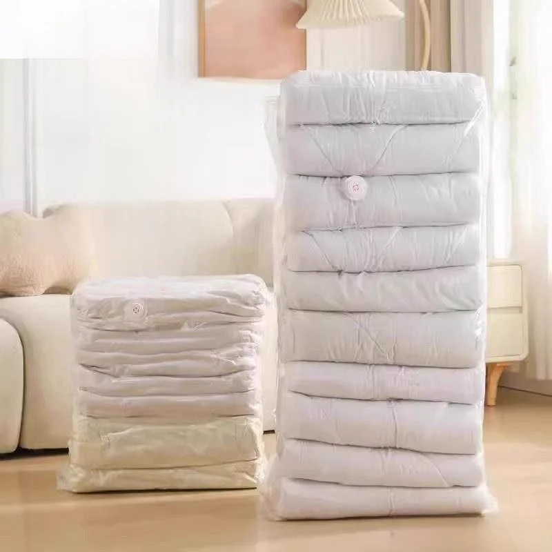 

Вакуумный компрессионный мешок для хранения одежды и одеял, дорожная сумка из ABS/PC материала с ручкой, бренд Fly Blue Valley