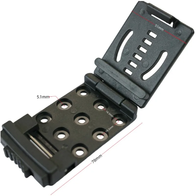 

Belt bit holder for impact drills and nail guns