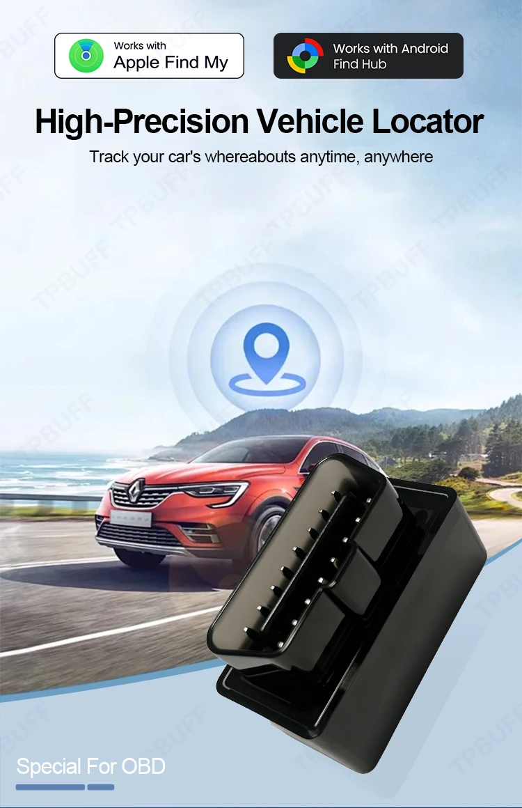 Dual-System Android IOS Google Find My Car OBD für iPhone Kompatibel mit allen Auto-OBD-Ortungsgeräten Überwachungs-Tracker Fahrzeug – Detail 11