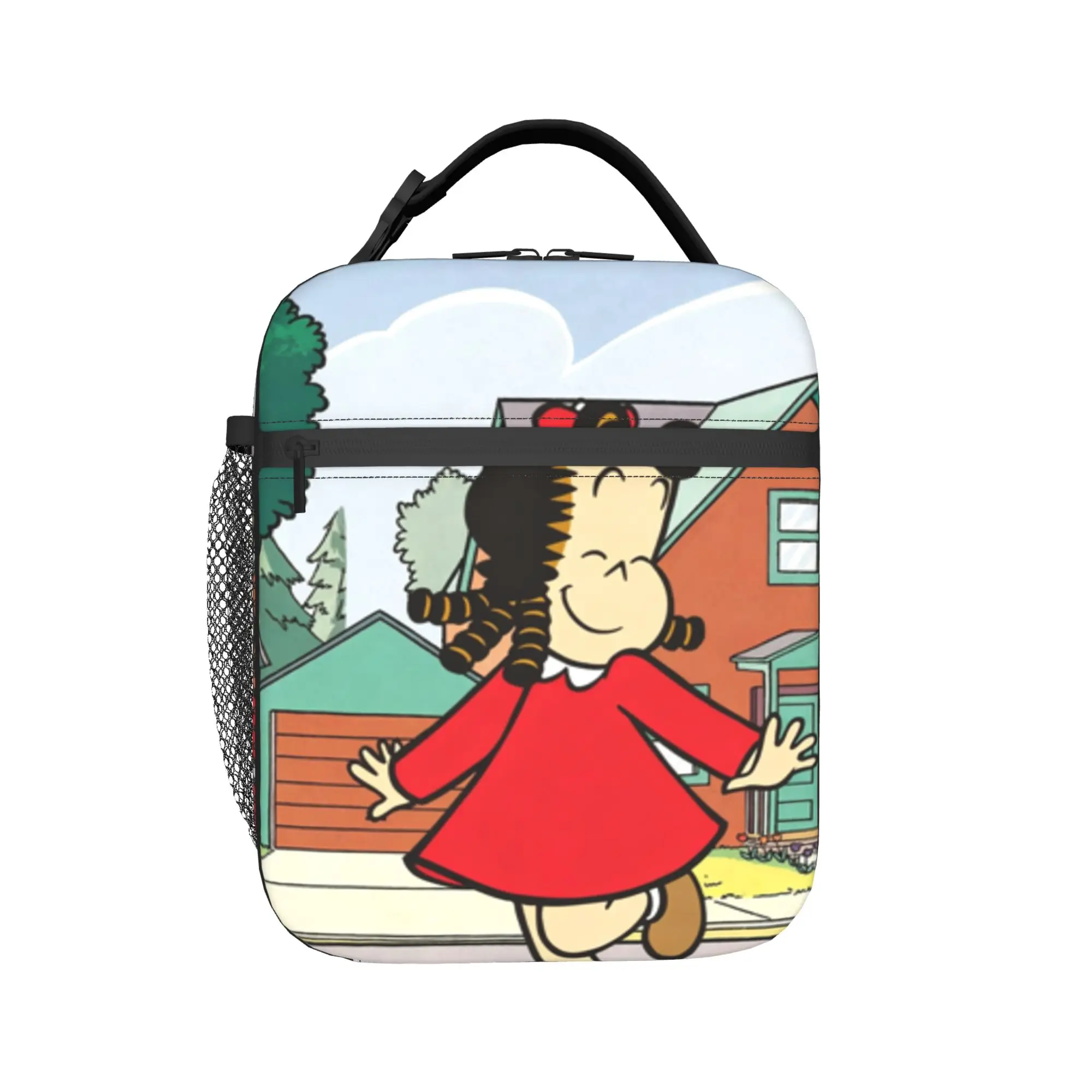 Littles Lulus Insulated Lunch Bag for Men Women  Food Bag Portable Thermal Cooler Lunch Box For Travel