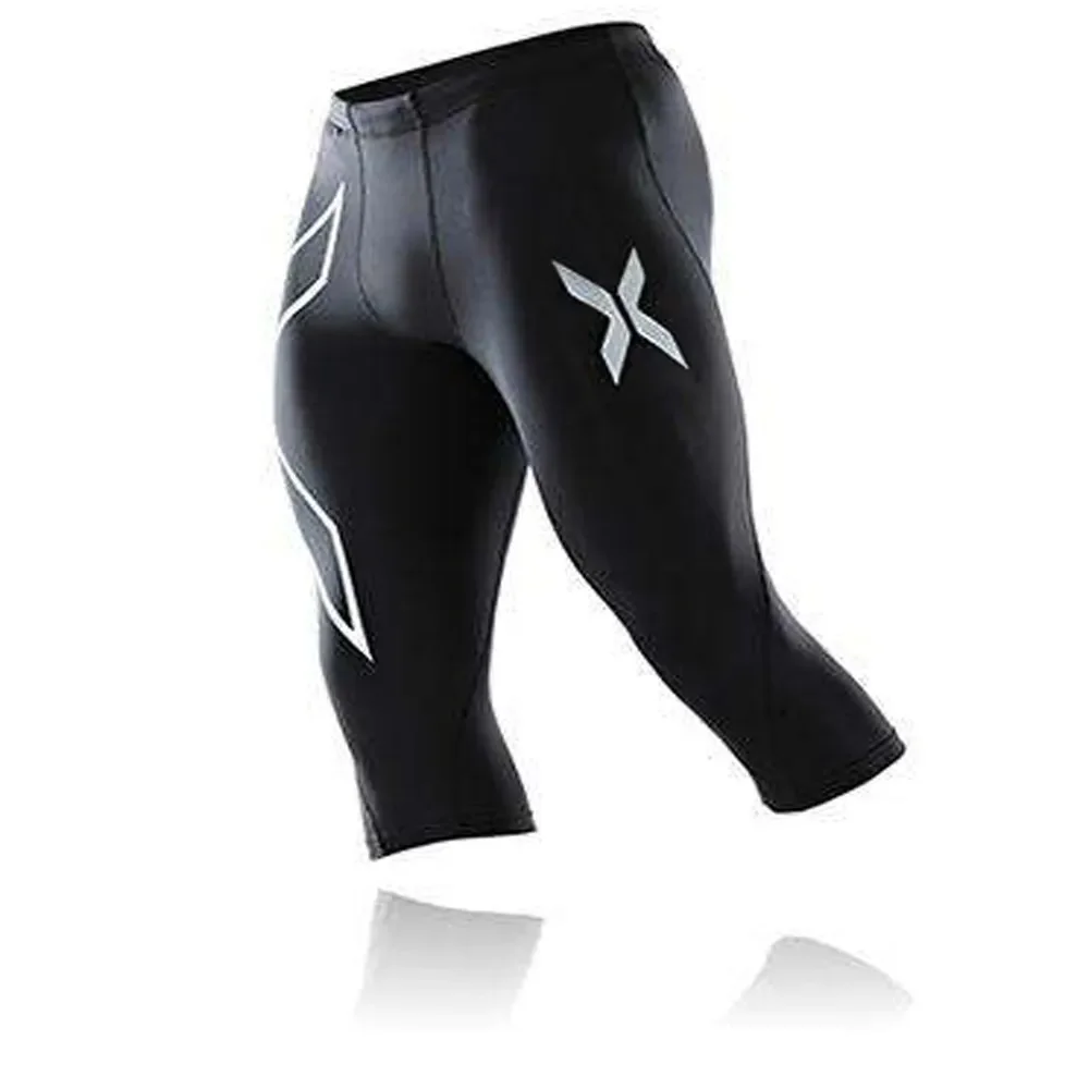 Men's Shorts Compression Tights Running Leggings Fitness Bodybuilding Men Skinny Workout Breathable Quick Dry Pants