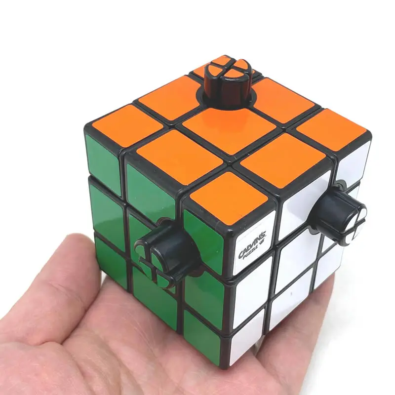 Tim Button Cube 1 Hole Calvin's Puzzles 3x3x3 Magic Cube Neo Professional Speed Twisty Puzzle Brain Teasers Educational Toys