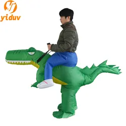 Crocodile Inflatable Animal Safari Costume Adult Novelty Stag Funny Blow Up Suit Funny Fancy Dress Party Costume