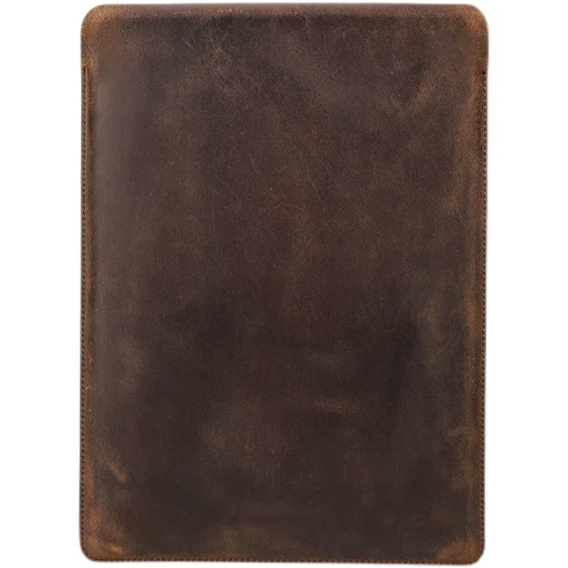 ينطبق على حقيبة الكمبيوتر المحمول الجلدية الرفيعة الداخلية مقاس 13.3 بوصة لجهاز Macbook Pro #5