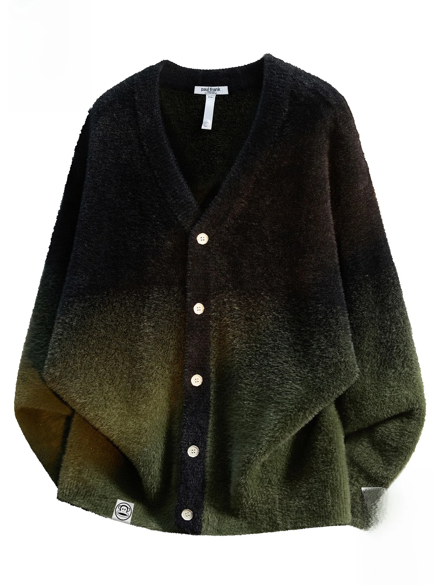 

Мужские зимние теплые повседневные свитера с V-образным вырезом из вельвета, свободного кроя, с длинными рукавами, вязаные, цветные