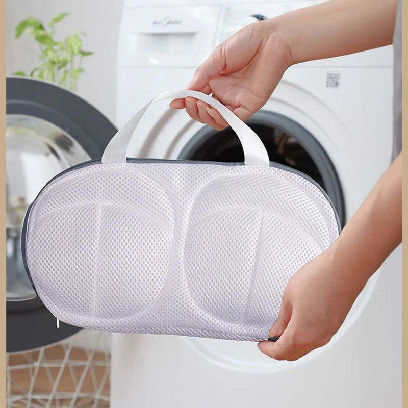 Anti-deformation Bra Mesh Bag Machine-wash Special Polyester Bra Mesh Bags Laundry Brassiere Bag Cleaning Underwear Sports Bra