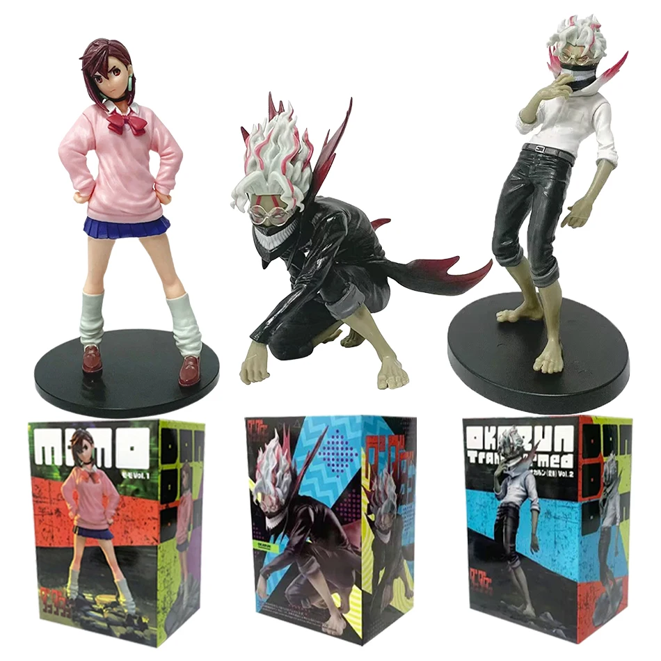 Figurines d'anime Dandadan Figure Momo Ayase Figurine 17 cm Takakura Ken Okarun Figurine PVC figurines d'action modèle jouets ornements cadeaux