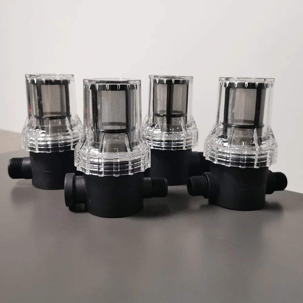 Garden Watering Filter 1/2'' 3/4'' 1'' Plastic Irrigation System Impurity Prefilter Aquaculture Household Water Pipe Filter
