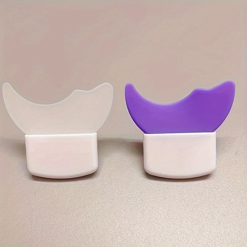 Silikon-Augen-Make-up-Hilfsmittel – multifunktionale Wimperntusche/Lidschatten/Eyeliner, wiederverwendbar, geeignet für Augen-Make-up für Anfänger