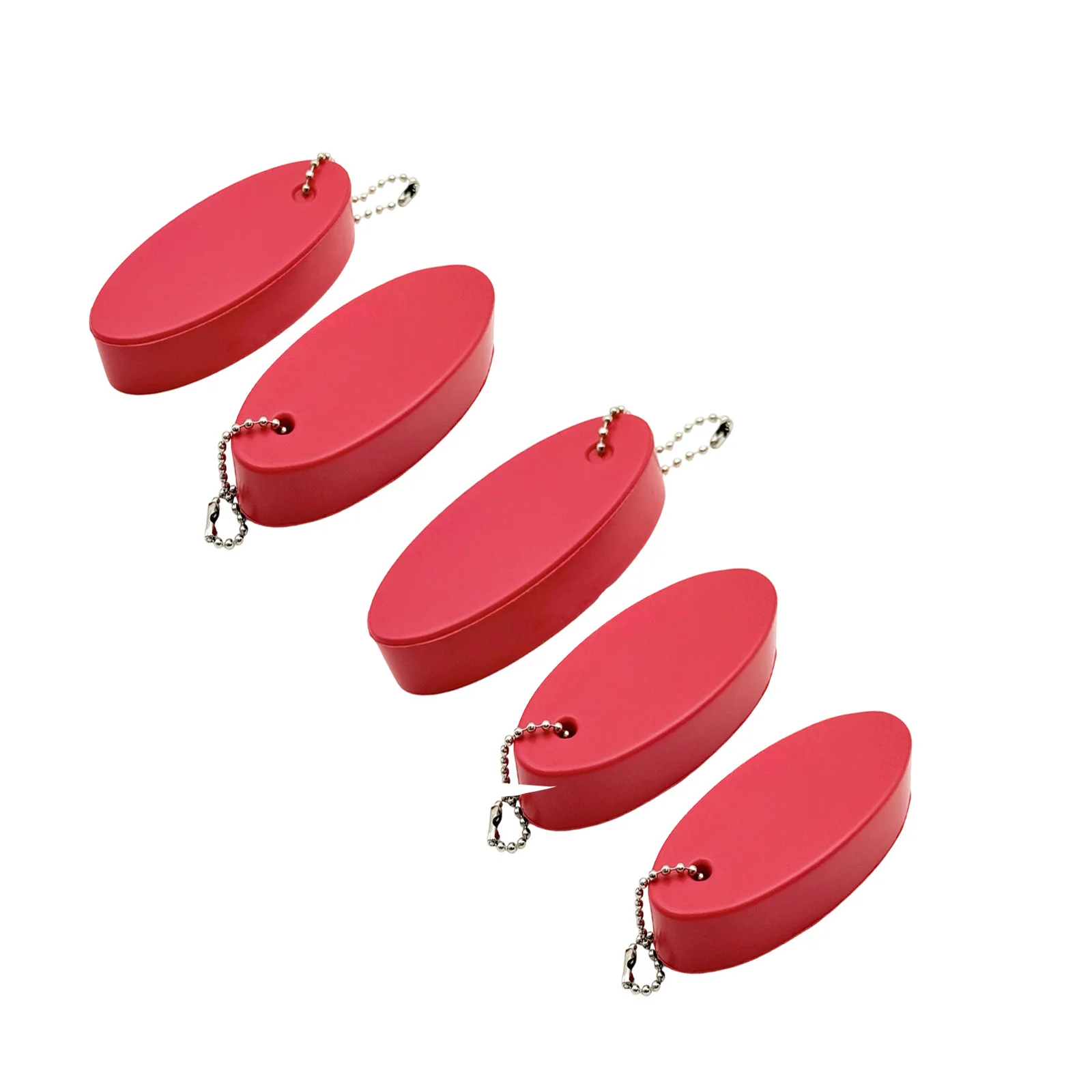 Pool Key Ring Floating Keychain For Boating For Fishing Secure Connection PU Material Buoyancy Core For Boat Keys