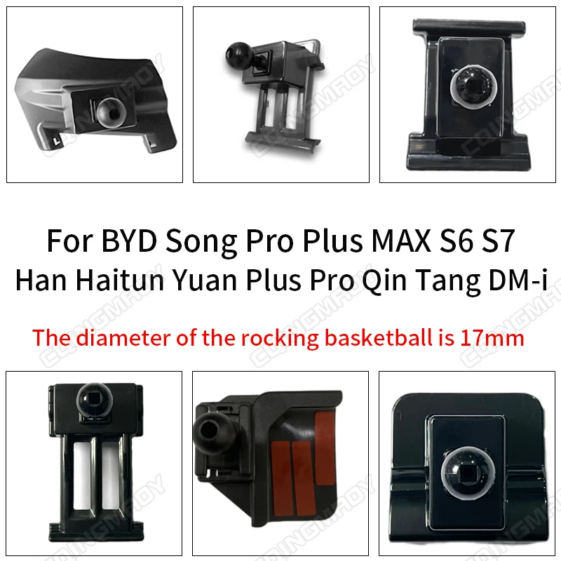 

Car Phone Holder For BYD Song Pro Plus MAX S6 S7 Han Haitun Yuan Plus Pro Qin Tang DM-i Special base accessories for buckle