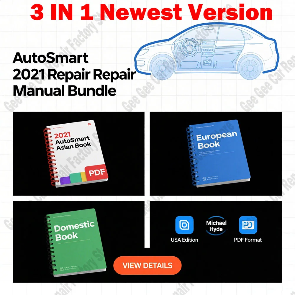 

New 3Set AutoSmart Locksmith Repair Manual obd2 scanner Tools - Asian, European & Domestic Book Set - By Michael Hyde LockSmith