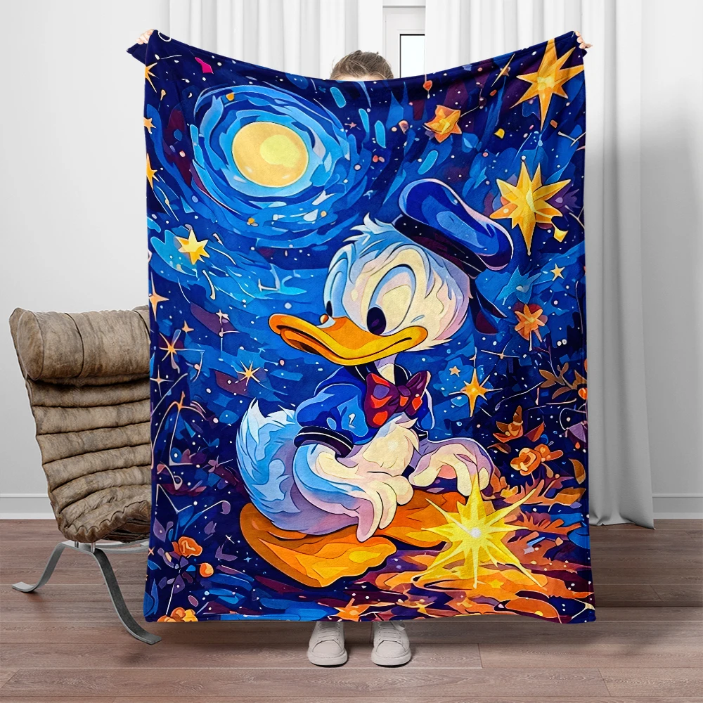 Mickey Mouse Clubhouse printed flannel thin blanket, Four seasons blanket,for sofa, beds, travel picnic blanket, gifts blankets