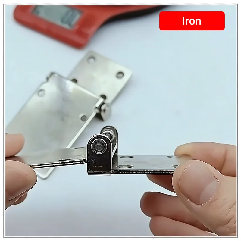 

2pcs High Torque Metal Damping Hinge for Industrial Electrical Machinery Equipment Stop Hardware Accessory Adjustable