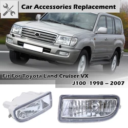 Car Fog Lamp Housing Fit for Fit For Toyota Land Cruiser VX J 100 1998 ~ 2007 Front Bumper Light Cover Without Bulbs