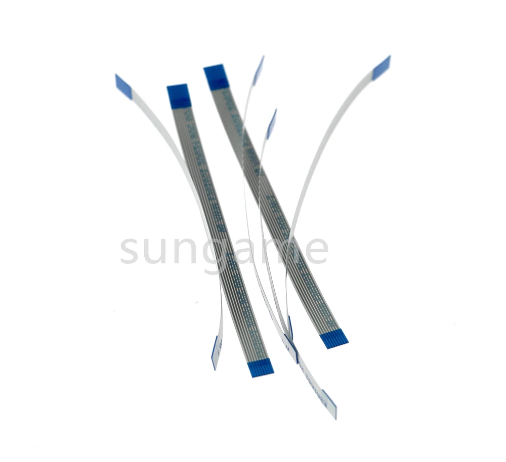 200pcs Replacement Power On/Off Switch Flat Reset Ribbon Cable For PS2 5W 7W 9W Repair Part