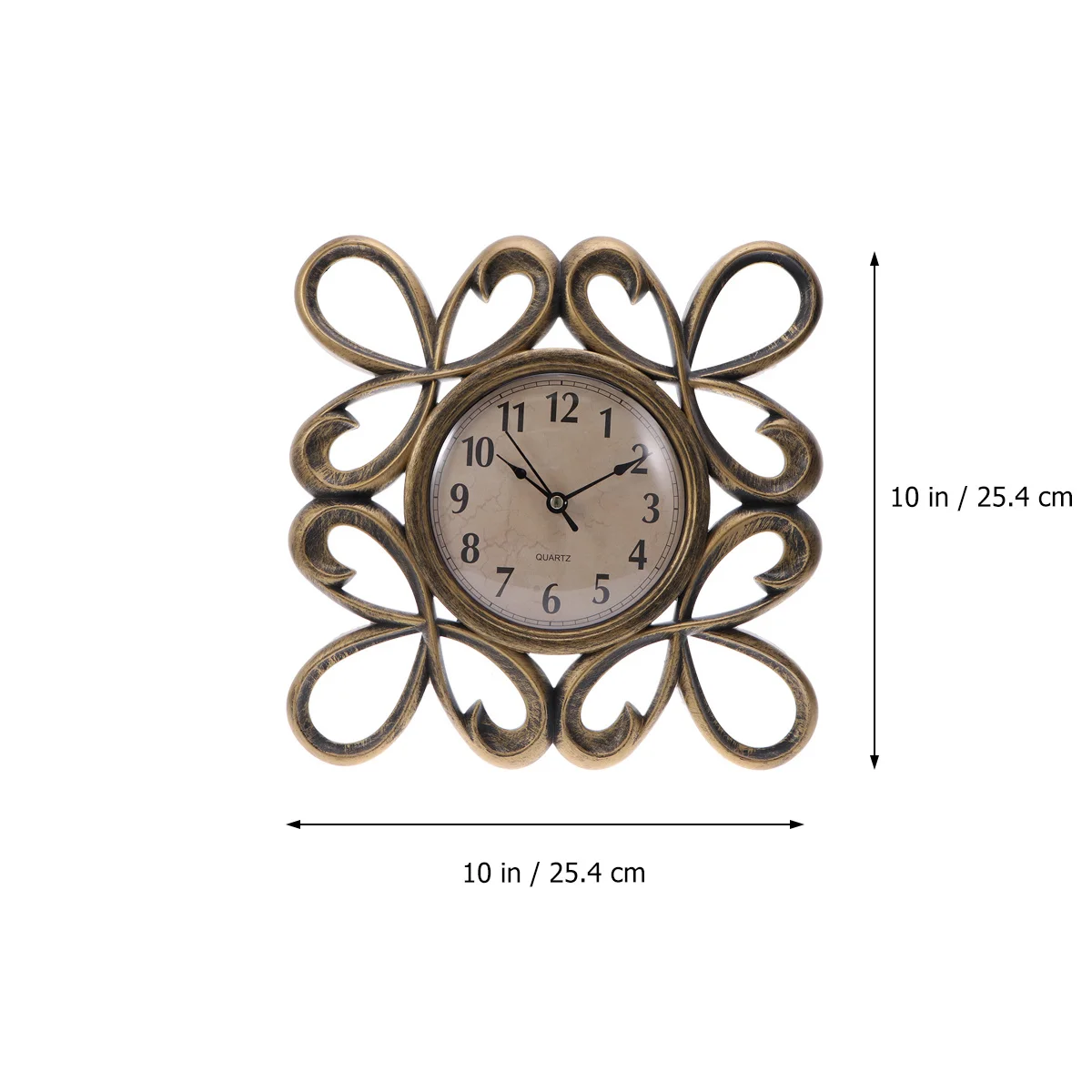 

Decorative Wall Clock Vintage Clocks for Walls European Kitchen Old Fashioned Dial