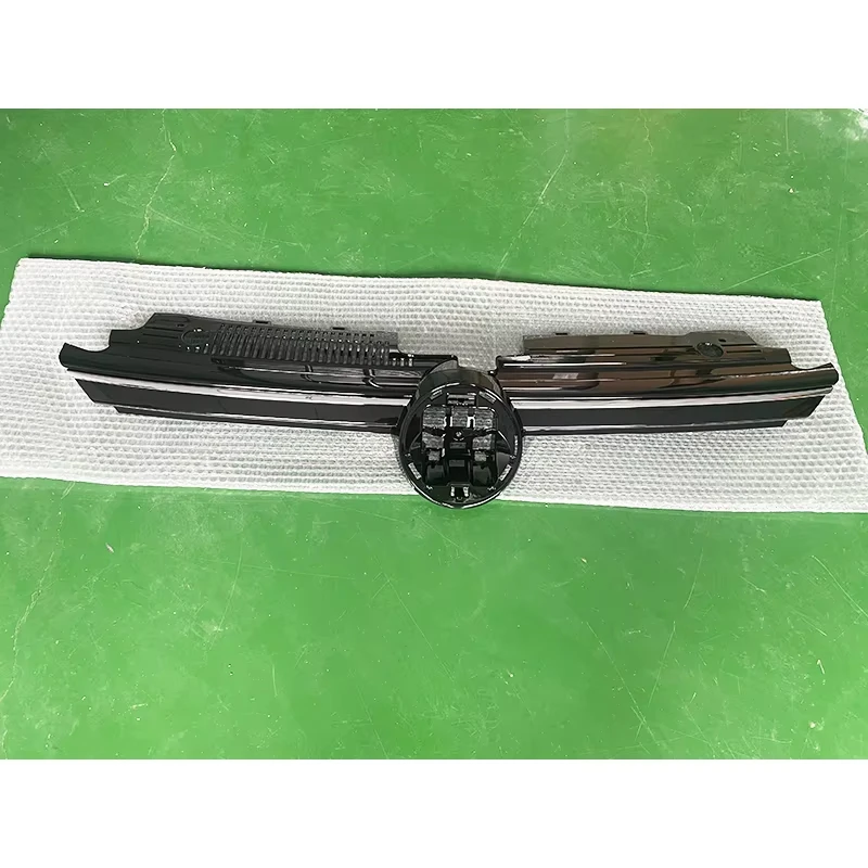 

ABS No LED Front Hood Upper Center Grille - Replacement Radiator Cover For VW Golf 8 MK8
