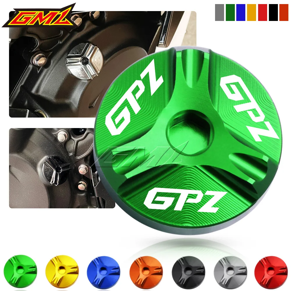 Oil Filler Cup For Kawasaki GPZ GPZ1100 GPZ400R/S GPZ550 GPZ750 GPZ900R Motorcycle  Engine Oil Drain Plug Sump Nut Cup Cover