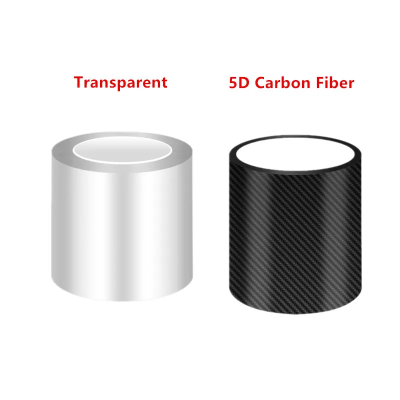 5D Carbon Fiber or Clear Nano Glue Bicycle & Car Sticker Protector Film Bike Frame Protector  3/5/10M Transparent Tape Film Tool