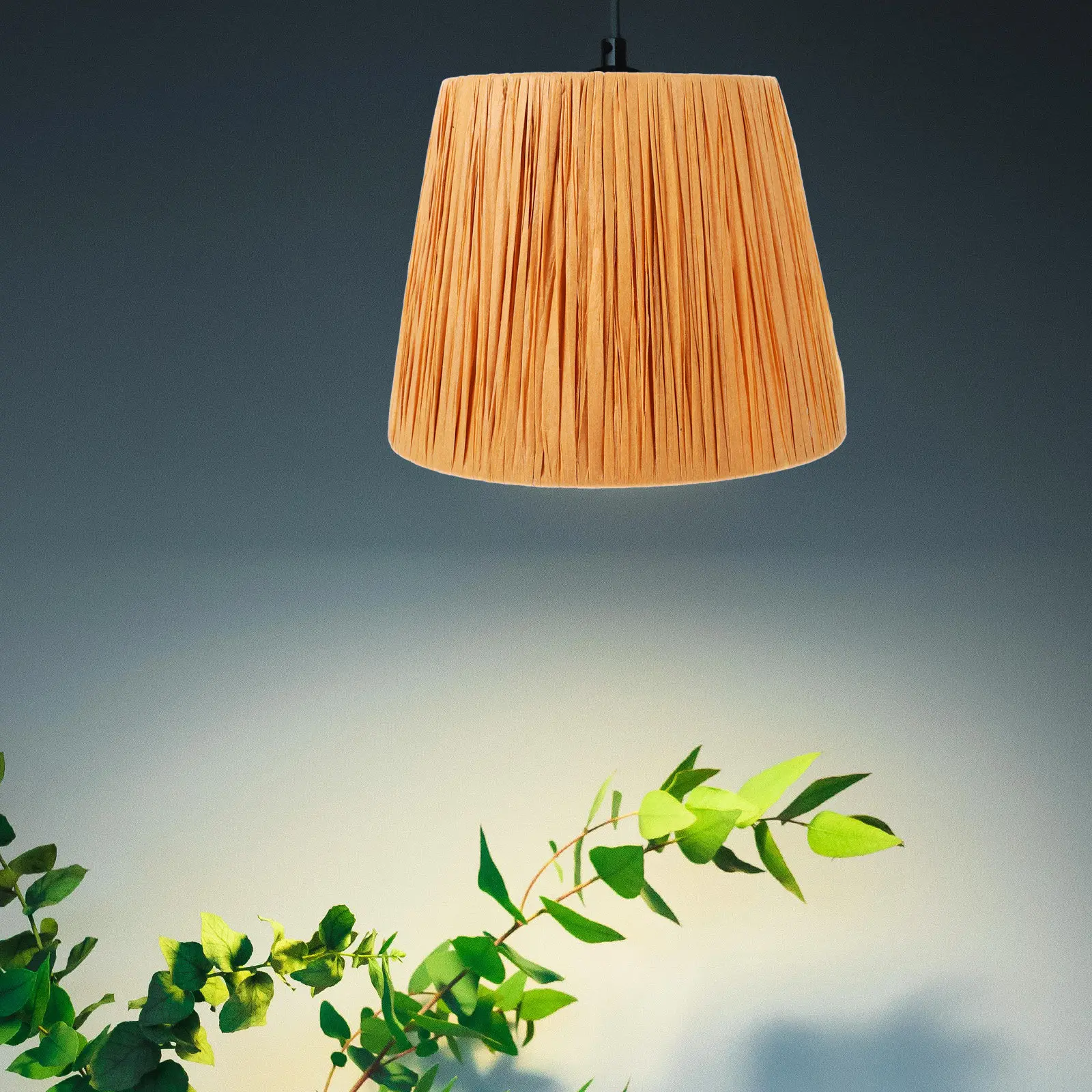 

Креативный плетеный светильник-абажур в винтажном стиле для бара, кафе, отеля, фермерского дома, дома, люстры, декоративного освещения