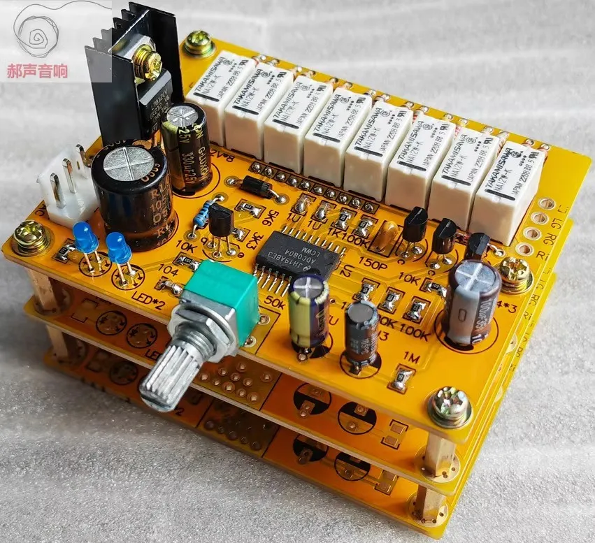 Advanced R2R Relay Volume Control Board/HIFI Volume Board/Relay Volume Board