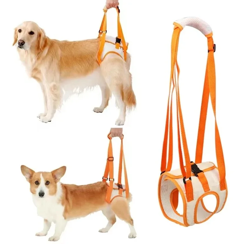 

Adjustable Dog Sling, Back Legs, Hip Support,Pet Accessories,Canine Aid and Ligament Rehabilitation, Dog Lift Harness, New, 2022