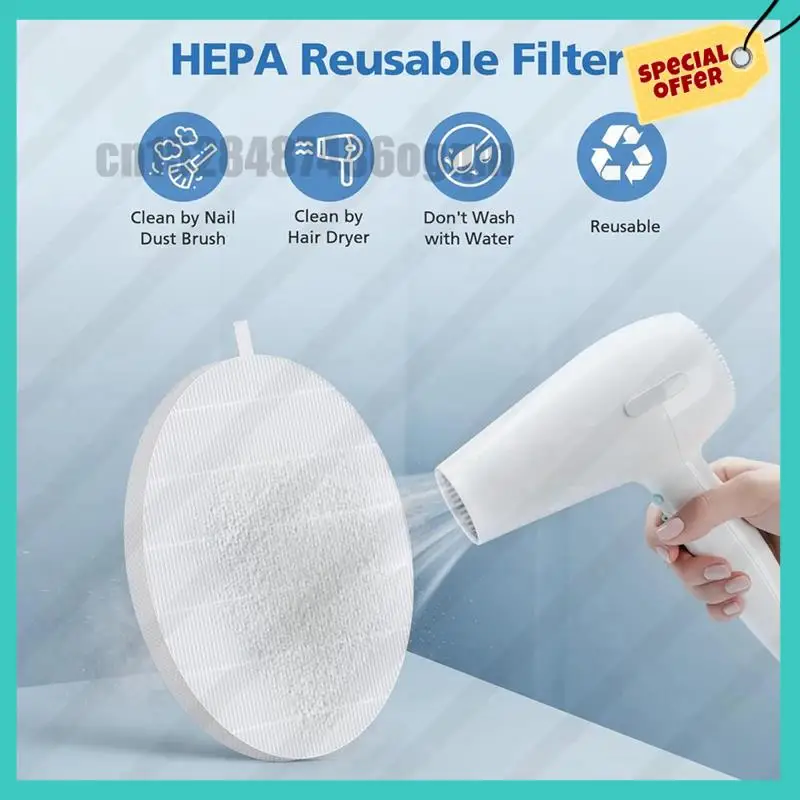 -ABJZ فلتر بديل لجامع غبار الأظافر لمرشح Melodysusie Hpro/Spror لـ Melodysusie Hpro/Spror