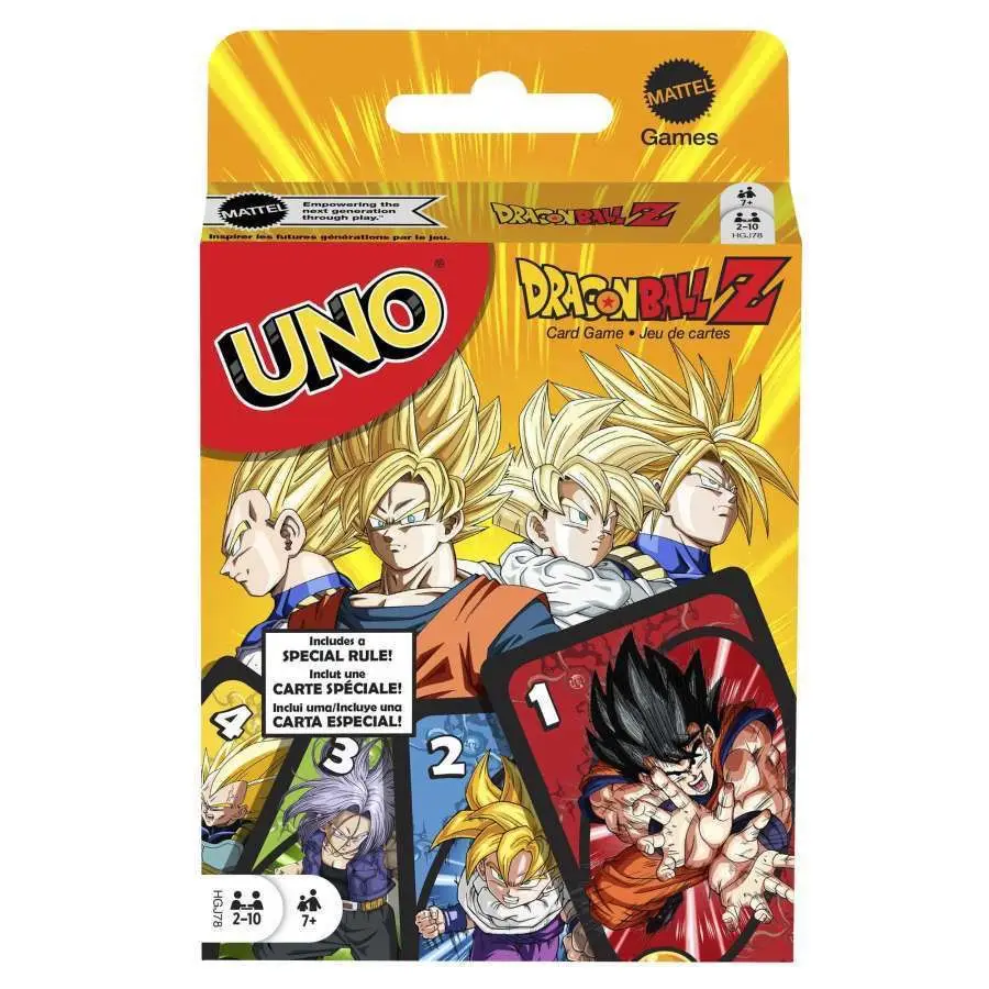 Оригинальная карта Dragon Ball UNO, аниме фигурка Гоку, персонажи настольной игры, многопользовательские игрушки