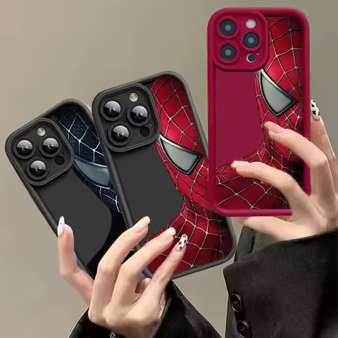 Spider Man Case for Infinix Note 40 12 G96 30VIP Zero 30 Hot 40i 30i Play Smart 8 7 Tecno Spark 10C 20C Camon 30 20 GT 10 Pro
