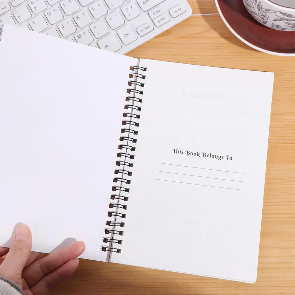 Portable 2025 ADHD Daily Planner Book Hardcover Weekly Monthly Plan Agenda Notebook Schedule Book Work Study Planner Worker