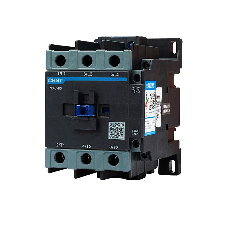 Original CHINT NXC-85 NXC-100 Series 85A 100A Contactor Magnetic AC Contactor AC 220V 380V LC1 CJX2 NXC