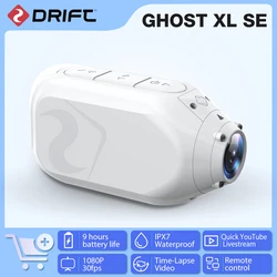 Drift Ghost XL – caméra d'action, édition neige, HD 1080P, WiFi, Streaming en direct, Sport, étanche, pour casque de vélo et moto