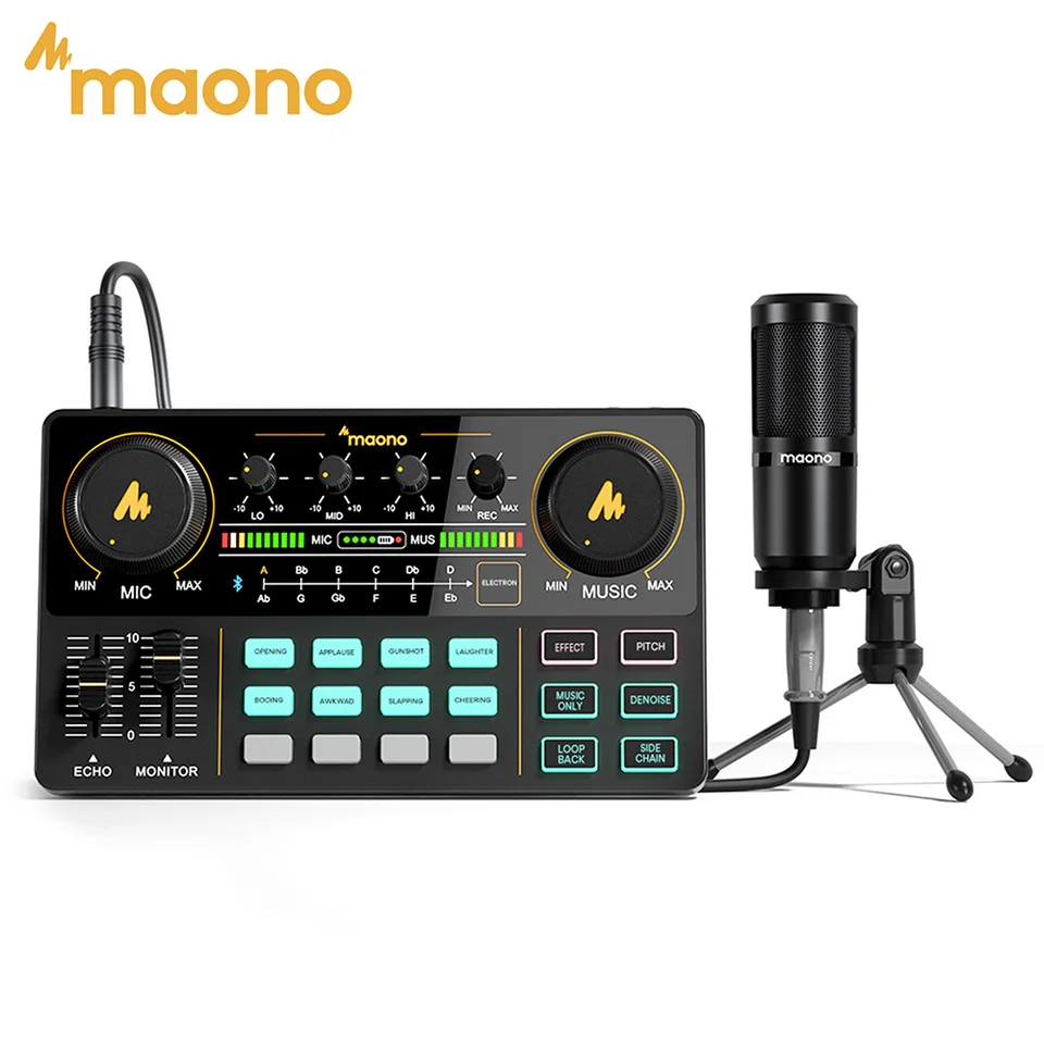Maono AM200-S1 Condenser Mic Set for Streaming