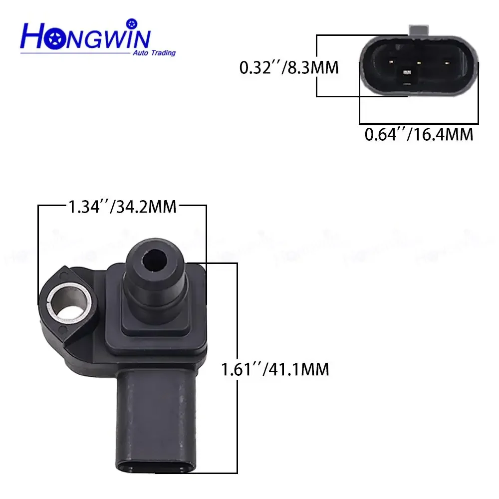 55573249 Manifold Pressure MAP Sensor For Chevrolet Cruze Equinox GMC Terrain Buick Encore Cadillac CTS XTS ATS Buick Envision