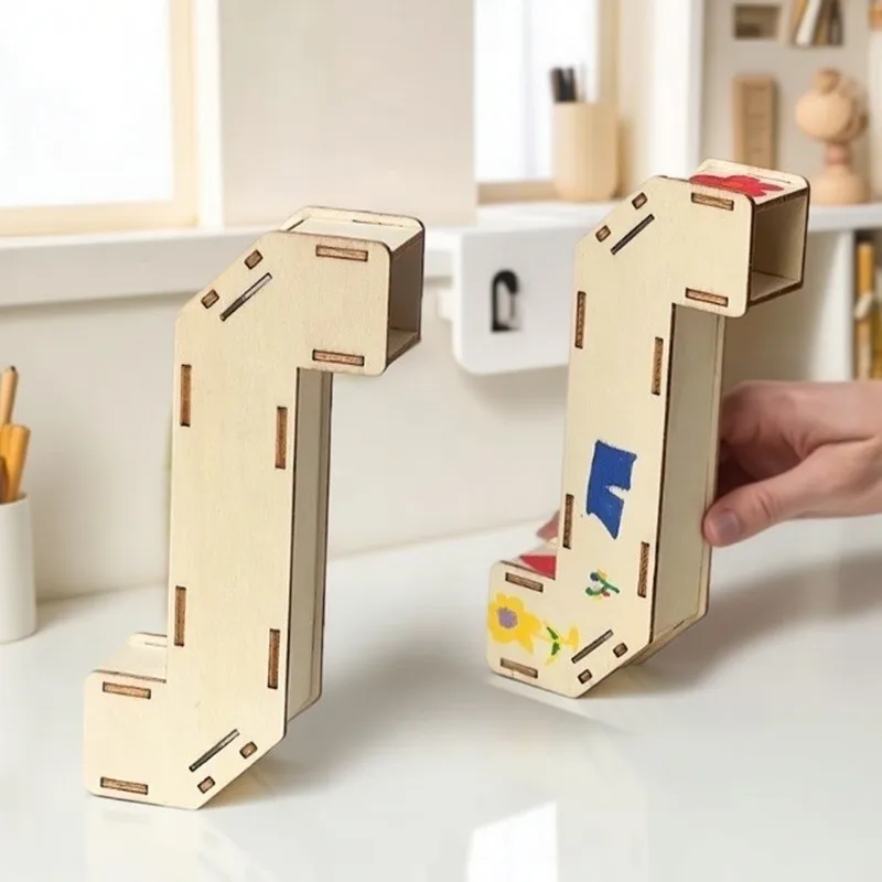 

Набор для самостоятельной сборки деревянного перископа: увлекательный научный эксперимент для детей младшего школьного возраста, развивающий практические навыки и интеллект, технологичная развивающая игрушка