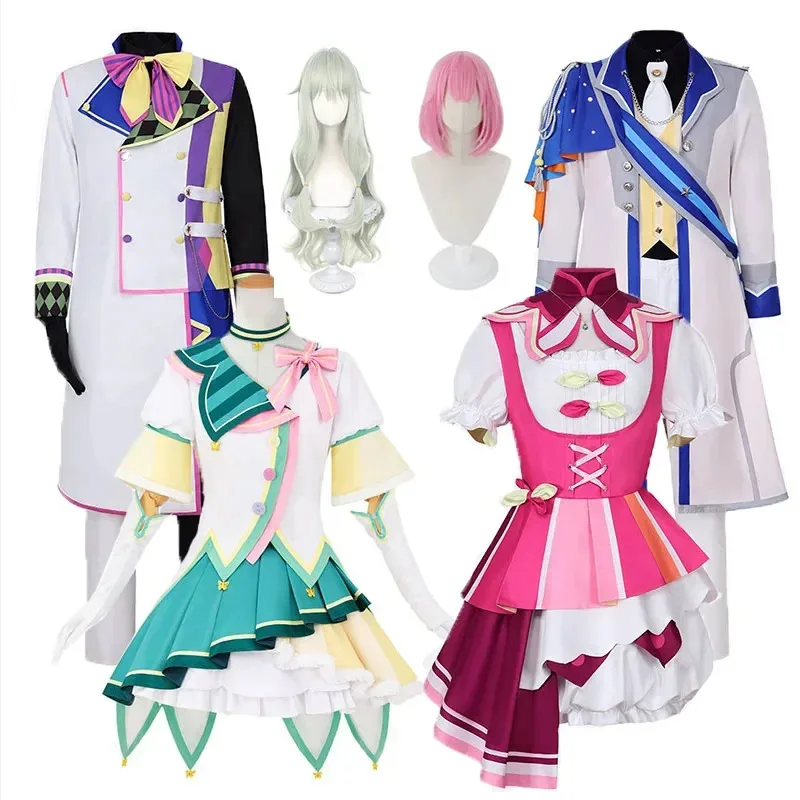 

In Stock S-3XL Emu Otori Kusanagi Nene Kamishiro Rui Tenma Tsukasa Cosplay Outfits Wig Anime Pjsk 3rd Anniversary Costume