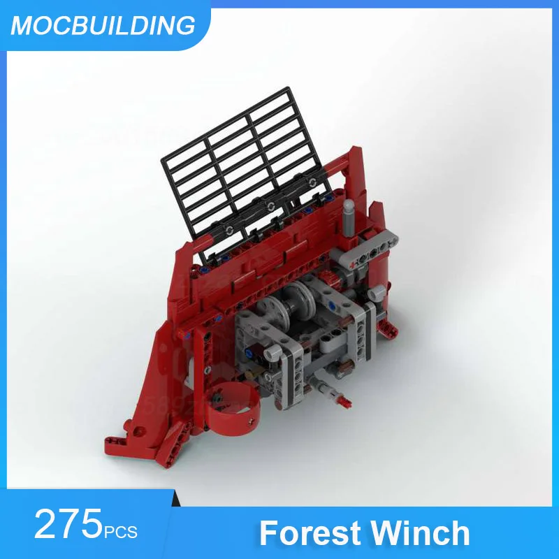 MOC Building Blocks Forest Winch for Claas Xerion 5000 VC 42054 DIY Assemble Bricks Transportation Creative Toys Gifts 275PCS