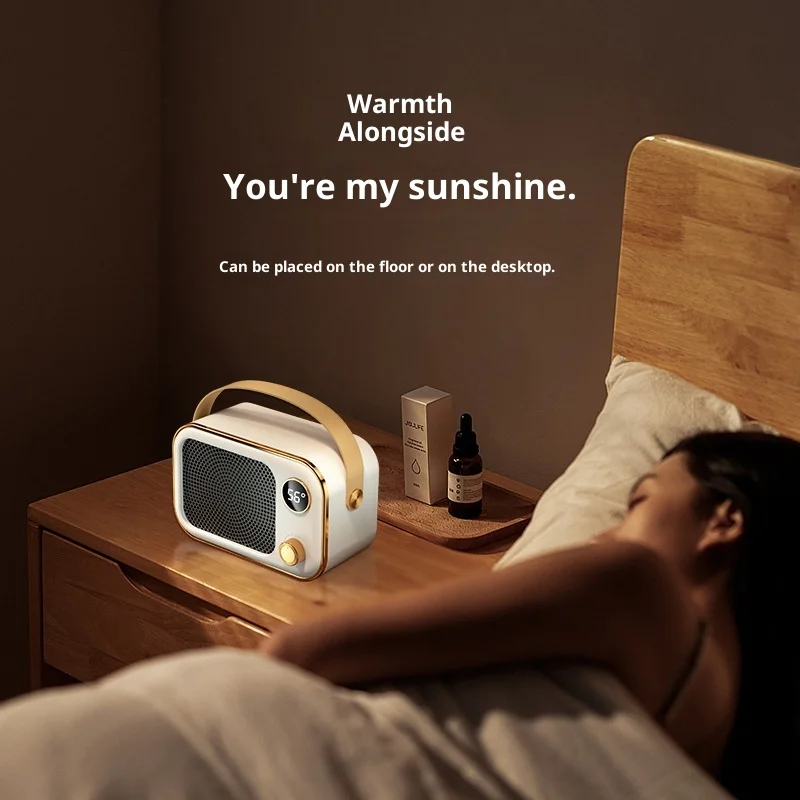 سخان كهربائي صغير جديد - منفاخ هواء دافئ لتدفئة PTC من السيراميك للاستخدام المكتبي المنزلي #3