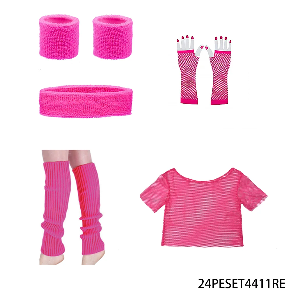 

Одежда, аксессуары, комплекты, защита для запястий, повязки на голову, носки, праздничные наряды в стиле 80-х от PESENAR