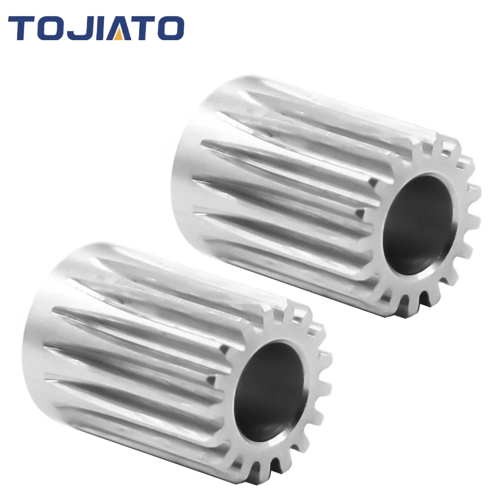 1-5pcs DDG Stainless Steel Pinion Extruder Motor Gear 5mm/0.5M 17T For Extrusion Wheel for 3D Printer Extruder Hotend Upgrade