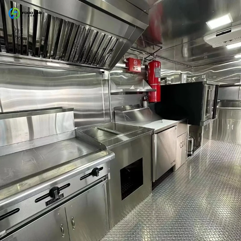 Food Truck Mobile Catering Tra - Commercial Kitchen Trailer recension och pris
