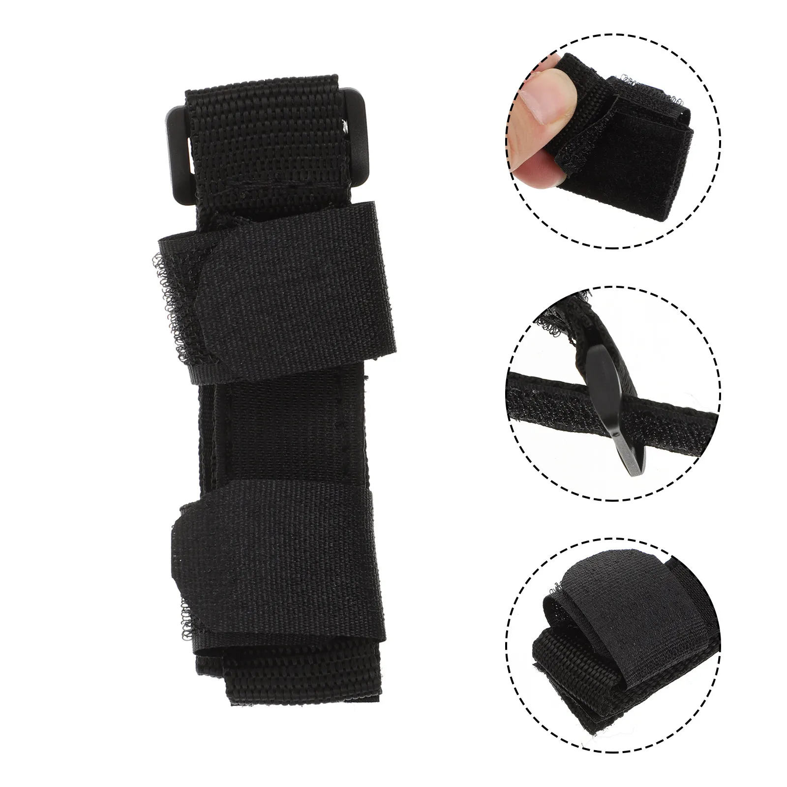 

1 шт. Премиальный регулируемый фиксирующий ремень для ложки и зубной щетки, перчатка-помощник из ткани Оксфорд для пожилых и людей с ограниченными возможностями, вспомогательный инструмент для еды