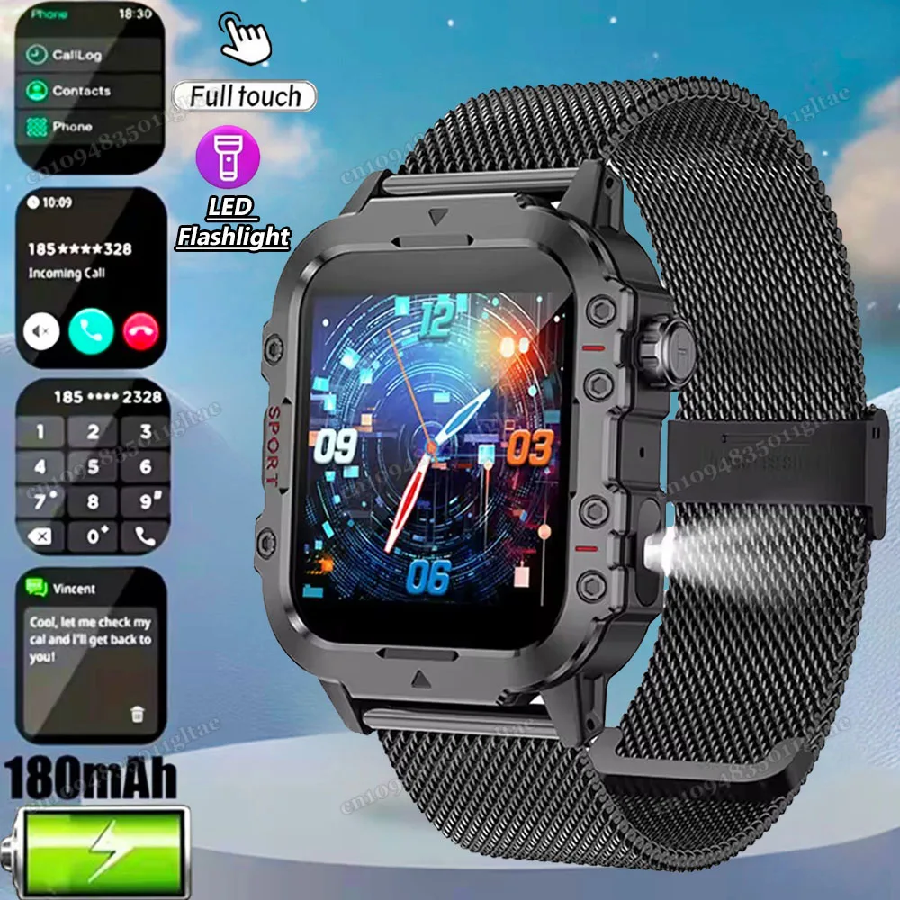 Men Smart Watch Blu… - image