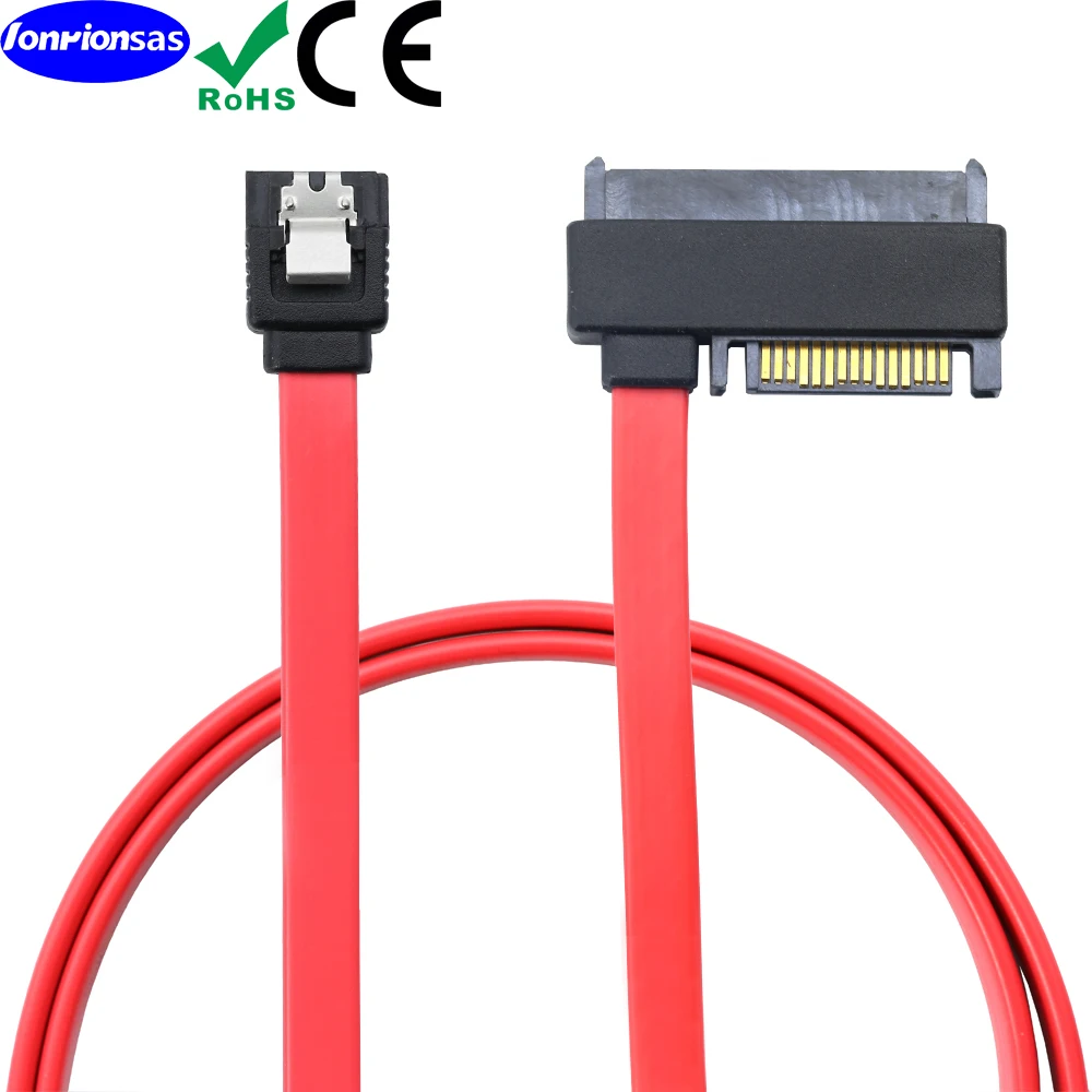 SFF-8482 29Pin ke SATA 7Pin female dengan kabel kait SAS Hard Disk terhubung ke Motherboard SATA Port adaptor Wire15PIN Power Por