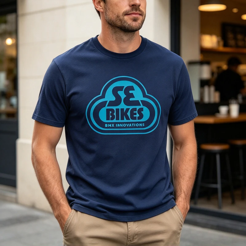 Classic BMX Cycling Graphic Tee Men Vintage Bike Logo Short Sleeve T Shirt Gift for Bicycle Sports Fans Cotton Harajuku Y2k Top