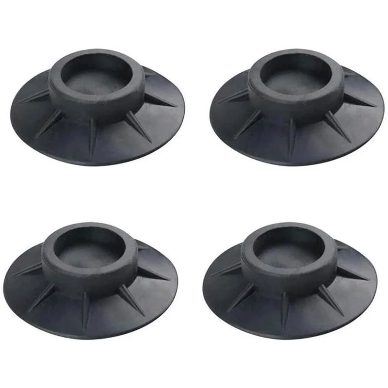 2/4PCS Anti-Vibration Washing Machine Pad Non-Slip Mats Universal Fixed Rubber Feet Noise-Reducing Refrigerator Feet Fixed Pads