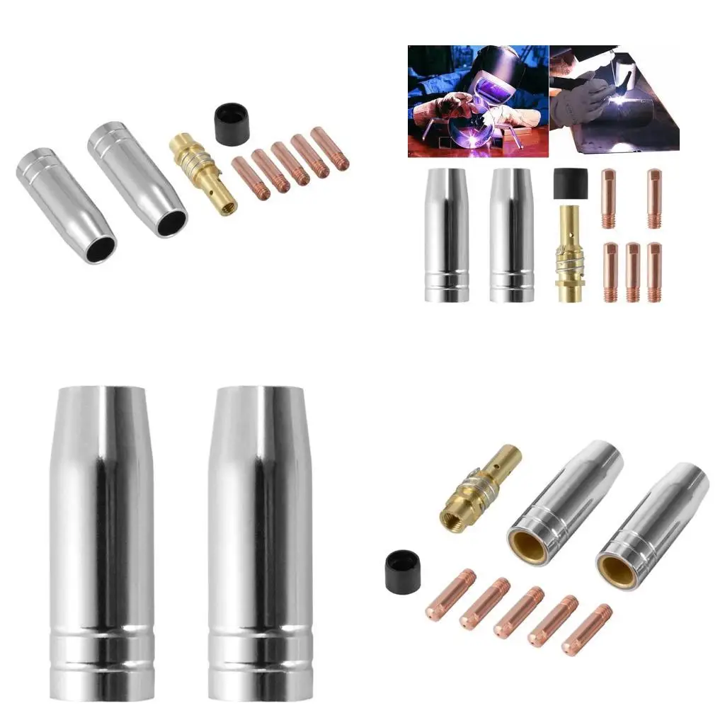 

E8BD 0.8X25Mm Gas Connector Holder Set Replacement AD068 MIG Welding