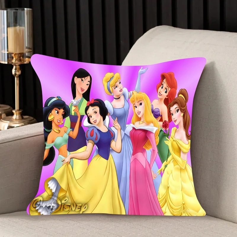 Pillow Cover Ariel Birthday Wedding Gifts 50x50 Cushions Covers Dakimakura Throw Pillows iving room Pillowcase Home Decor